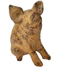 Vintage Terra Cotta/ Clay Pig Figurine Art Pottery Farmhouse 8?Tall