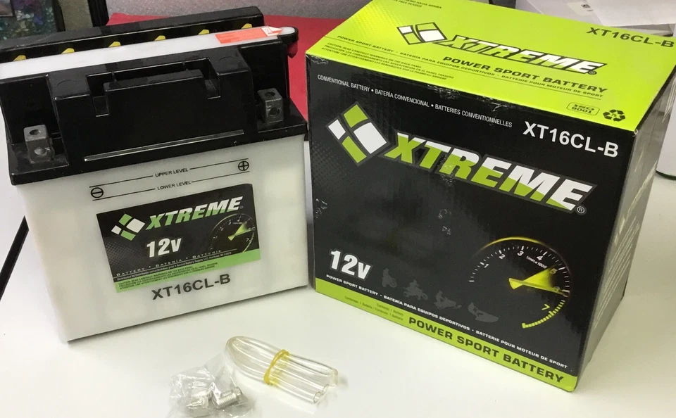 XTREME Battery XT16cl-b  12V Battery For Yamaha WaveRunner V1 VX1050E 2009-20 - Image 1 of 1