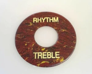True Custom Shop® Tortoise Rhythm Treble Toggle Switch Ring for Gibson Les Paul - Picture 1 of 4