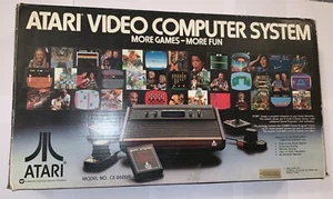 1980 Vintage Atari 2600 Video Computer System (VCS) Tested Excellent Cond w/ Box - Picture 1 of 24