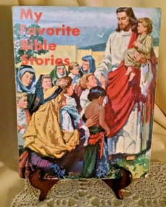 MY FAVORITE BIBLE STORIES ALLAN JAHSMANN CONCORDIA BIBLE LESSONS 56-1064 1967. - Foto 1 di 13