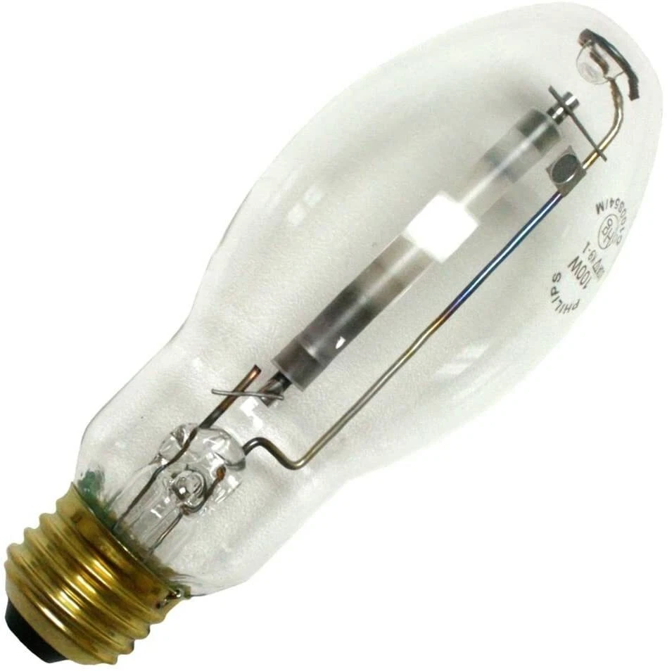 344465 PHILIPS BD17 High Pressure Sodium Lamp 100 Watt E26 Medium Base 8550 Lume - Image 1 of 1