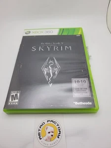 The Elder Scrolls V 5 Skyrim (Xbox 360 2011) Complete CIB - Picture 1 of 4