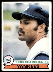 Topps Baseball #335 1979 Chris Chambliss - Imagen 1 de 2