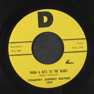 JOHNNY MATHIS: from a kiss to the blues / since i said goodbye to love D 7" - Picture 1 of 2
