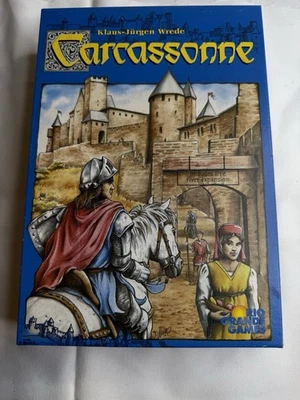 Carcassonne Board Game 2000 Klaus-Jürgen Wrede Rio Grande Games River Expansion - Image 1 of 4