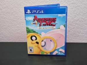 PS4 Adventure Time Finn and Jake Investigations Game 2015 Complete Near Mint - Picture 1 of 3