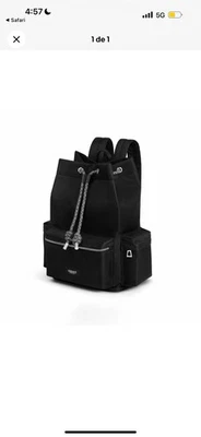 Versace Black Backpack Versace  Parfums - Image 1 of 4