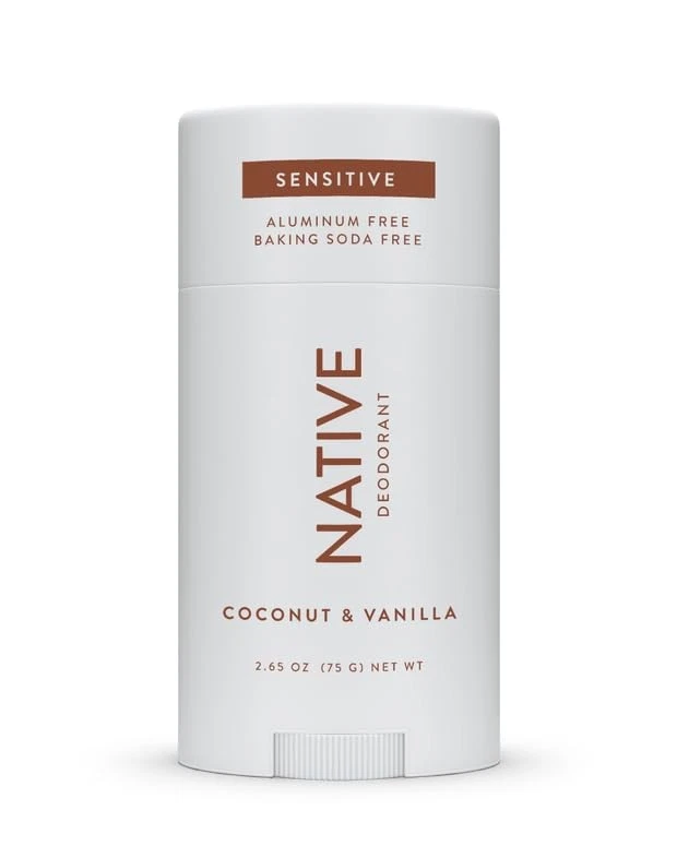 Native - Sensitive - Coconut and Vanilla Deodorant - Aluminum - 2.65 oz