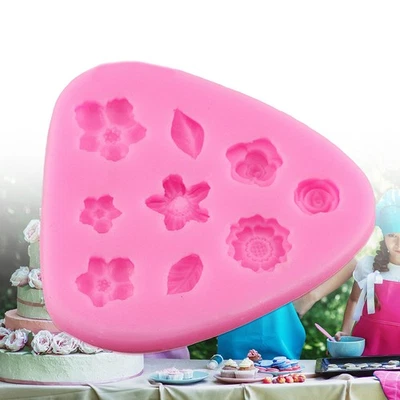  Mini Silikon Formen Kuchen Dekorieren Tools Backformen Cupcake Dessert - Bild 1 von 4