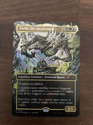 Yarok, The Desecrated Halo Foil Secret Lair Magic The Gathering Mtg - Image 1 of 2