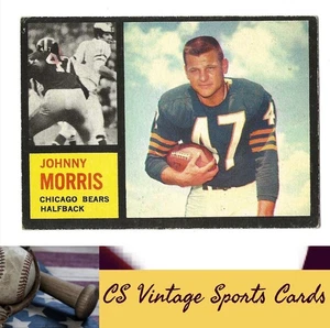 1962 Topps #15 Johnny Morris SP - Picture 1 of 2
