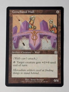 Crenellated Wall Mercadian Masques Regular - Picture 1 of 2