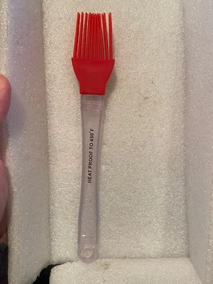 Good Cook 8.5" Red Silicone BBQ Basting Brush *Open/No Package* e2 - Image 1 of 4