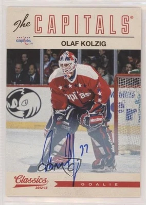 2012-13 Panini Classics Signatures Auto Olaf Kolzig #126 Auto - Image 1 of 2