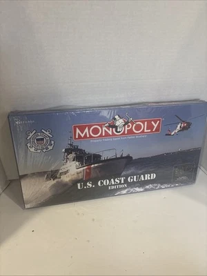Monopoly U.S. Coast Guard Edition 2007 NEW Unopened Pewter Tokens Parker Bros - Image 1 of 4