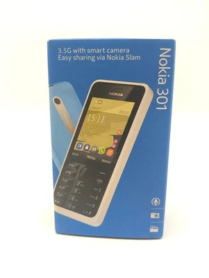 Nokia 301 Schwarz Black ohne Simlock - Bild 1 von 4