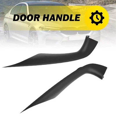 Черный отделочный чехол с внутренней дверной ручкой для BMW 530i 540i G30 G31 G38 серии 5 - Изображение 1 из 4