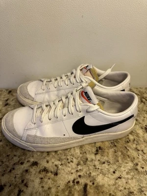 Nike Blazer Low 77 Vintage - Size 7.5 - White / Black - Image 1 of 4