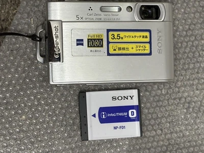 Usato DSC-T200 Sony Cyber-Shot Fotocamera Digitale Argento Full HD 1080 5x Vista - Immagine 1 di 4