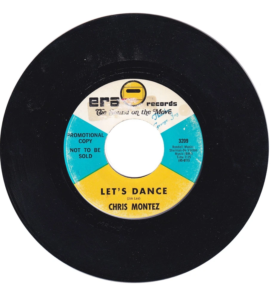 Chris Montez. Let's Dance/ Some Kind Of Fun  45rpm Foto 1 de 1