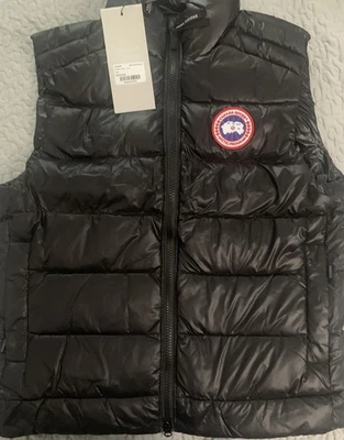 Canada Goose Men Vest Crofton Style 2229 Large $595  water resistant/packable - Image 1 of 4