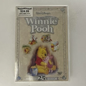 Walt Disney's- The Many Adventures Of Winnie The Pooh 25th AE NEW SEALED MINT++ - Picture 1 of 6