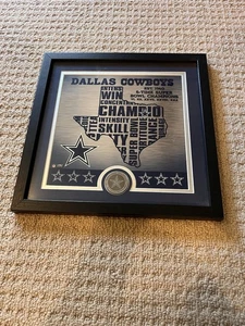 Dallas Cowboys Highland Mint Coin - 5 Times Super Boxl Champions - NFL - Auth. - Picture 1 of 9