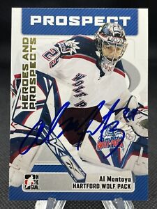 Al Montoya - Signed 2006-07 In The Game Heroes And Prospects Card #76