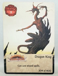 AD&D SPELLFIRE | DRAGON KING | Rare Card #304/400 | 0th Edition | TSR 1994 - Picture 1 of 3