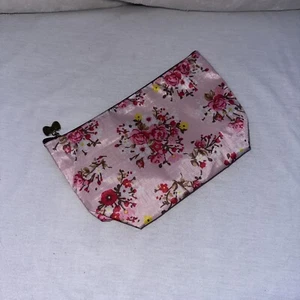 Pink Japanese Flower Makeup Brush Bag New Without Tags - Picture 1 of 6