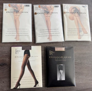 Calze Donna Karan Grande Tall nuove con etichette scegli Nudi vero toner opaco essenziali - Foto 1 di 13