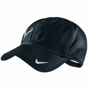 NEW! NIKE 2011 Adult Rafael Nadal Bull FEATHERLIGHT Tennis Cap-Black 398224-010 - Picture 1 of 2