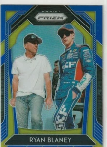 Panini Prizm Racing 2020 RYAN BLANEY BLU PRIZM BANDIERA A SCACCHI VARIANTE BORDO - Foto 1 di 2
