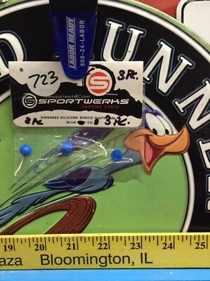 Sportwerks SWK4062 Silicone Shock Diaphrams{4pc}Blue: 1/16 Chaos NIP USA Shipp - Image 1 of 2