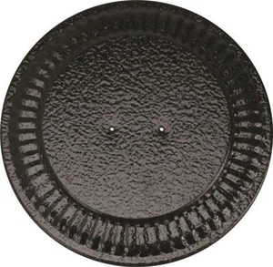 NEW IMPERIAL BM0026 ADJUSTABLE BLACK 4" - 8" STOVE PIPE FLUE HOLE COVER 6719900 - Picture 1 of 1