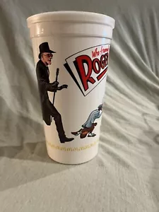 Taza de coleccionista de plástico McDonald's Who 1988 enmarcada Roger Rabbit Coca-Cola - Imagen 1 de 7