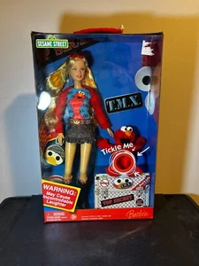 Sesame Street Barbie & Tickle Me Elmo Mattel Doll 2006 RARE NIB READ - Picture 1 of 5
