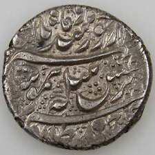 AFGHANISTAN Durrani Timur Shah Rupee AH1206 RY 2x (1791) Ahmadshahi Mint KM-124