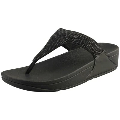 Sandalias Lulu Crystal FitFlop Negro Mujer - Imagen 1 de 4