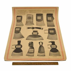 Vintage "EMPIRE EDGE TOOL WORKS" ADVERTISING PRINT 17x22.5 WENTWORTH PRESS, 1971 - Picture 1 of 6