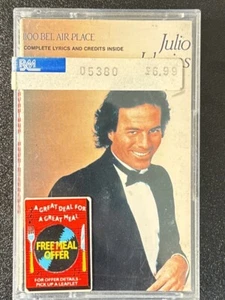 JULIO IGLESIAS - 100 BEL AIR PLACE  [CASSETTE ALBUM] EX/EX - Picture 1 of 1