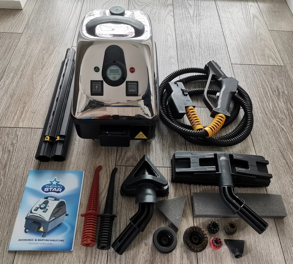 Thermostar Avantgarde Thermocleaner Dampfreiniger + Zubehör Reinigen ohne Chemie - Bild 1 von 1