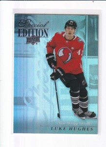 2023-24 LUKE HUGHES UPPER DECK SERIES 1 SPECIAL EDITION RC #SE-28