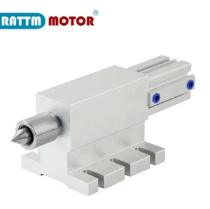 65mm Pneumatic Tailstock Movable Top Thimble Indexing Head For CNC Rotary Axis - Picture 1 of 6