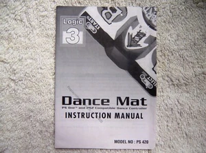 Folleto de instrucciones 80405 - Alfombra de baile Logic 3 - Sony PS1 Playstation 1 () MA-PS4 - Imagen 1 de 1