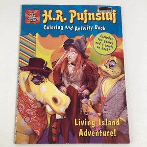 H.R. Pufnstuf Coloring Activity Book Vintage World Sid Marty Krofft Games Comic - Imagen 1 de 7