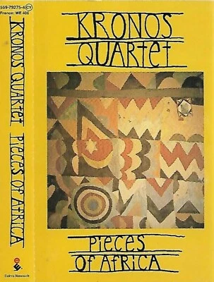 Kronos Quartet Pieces Of Africa CASSETTE ALBUM Classical Contemporary, African - Image 1 of 4