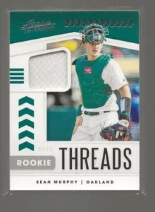2020 Panini Absolute Rookie Threads Sean Murphy RC Oakland Athletics #RT-SM - Foto 1 di 2