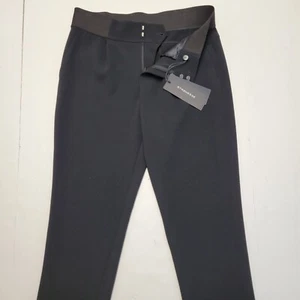 New $360 Strenesse Women's Pants Pess Black Size MEDIUM US 4 Stretch NWT Women - Picture 1 of 8